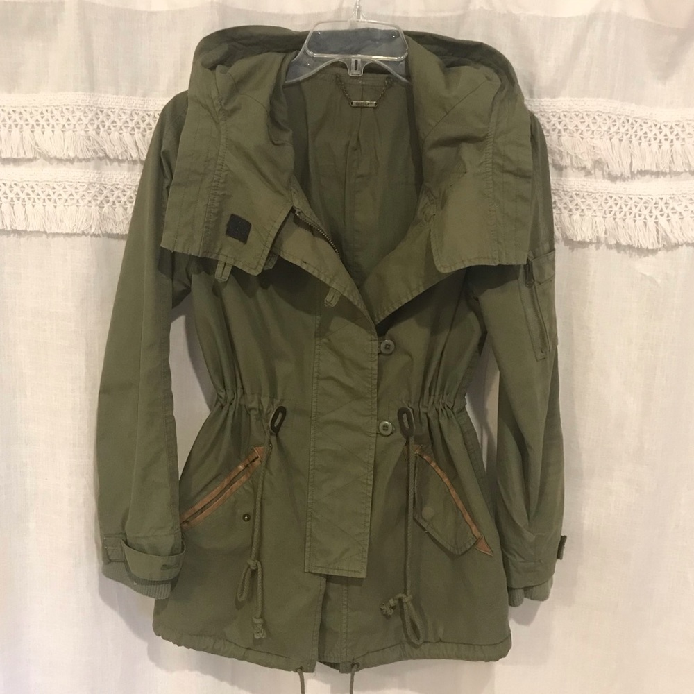 Anthropologie Army Jacket
